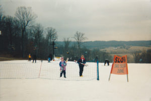 Me on the left, my father on the right. (Paoli Peaks, 2006)