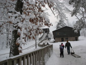 View of the Toboggan Run from the bottom. (2008)